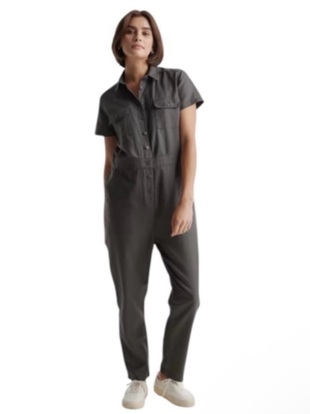 Outerknown S.E.A. Suit Jumpsuit XS Charcoal Grey
